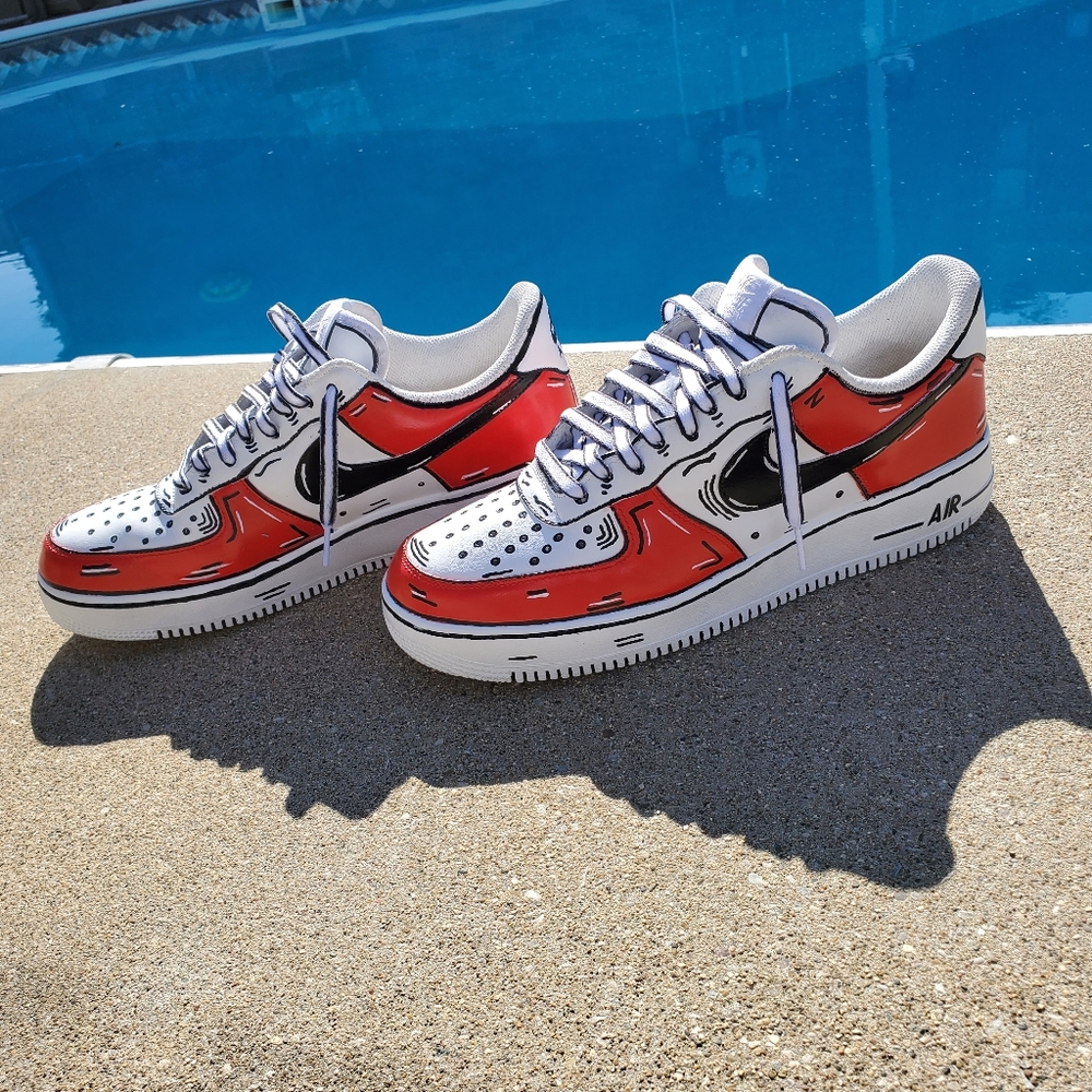 Air Force 1 " Cartoon " Custom - Picture 3 of 5